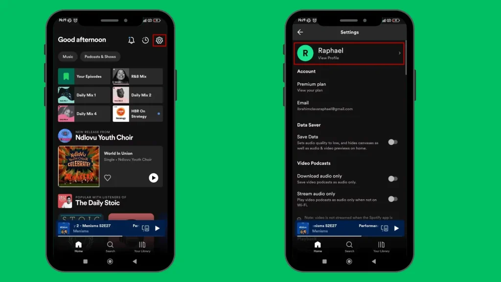 How To Edit Name On Spotify Mobile APP