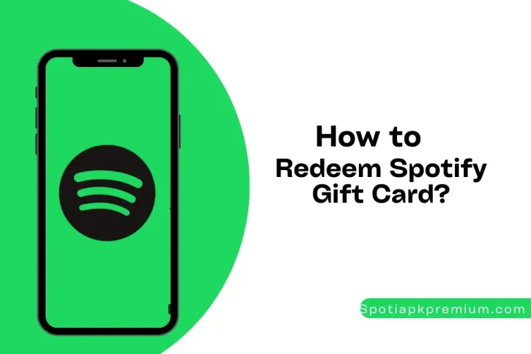 How to redeem spotify gift card
