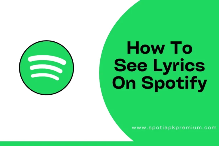 How to see lyrics on Spotify