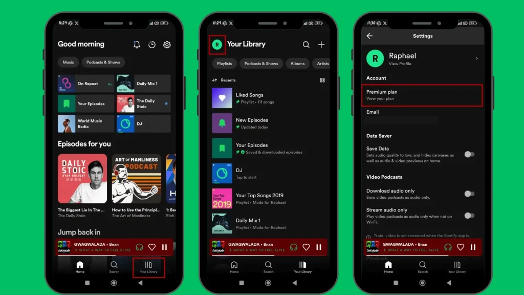 Remove Spotify premium on mobile (1)