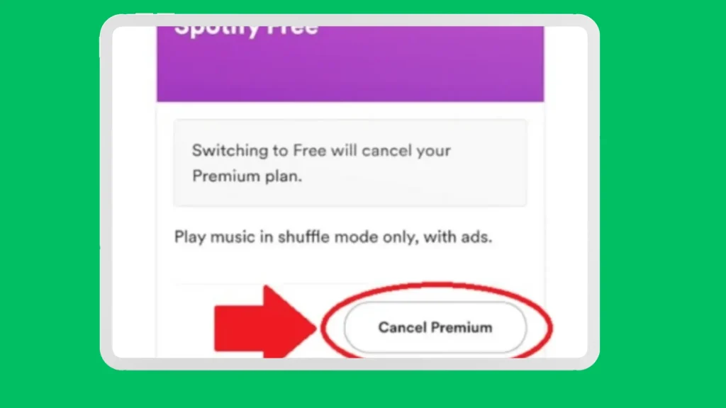 Unsubscribe Spotify Premium (2)