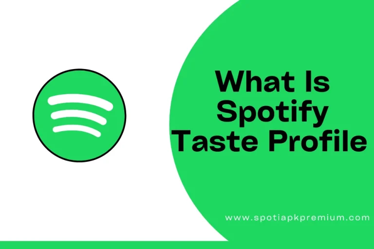 What is Spotify taste profile